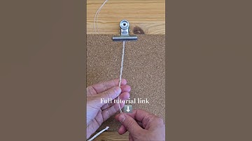 Easy & Simple Macrame Necklace    #diy #tutorial #shortsvideo