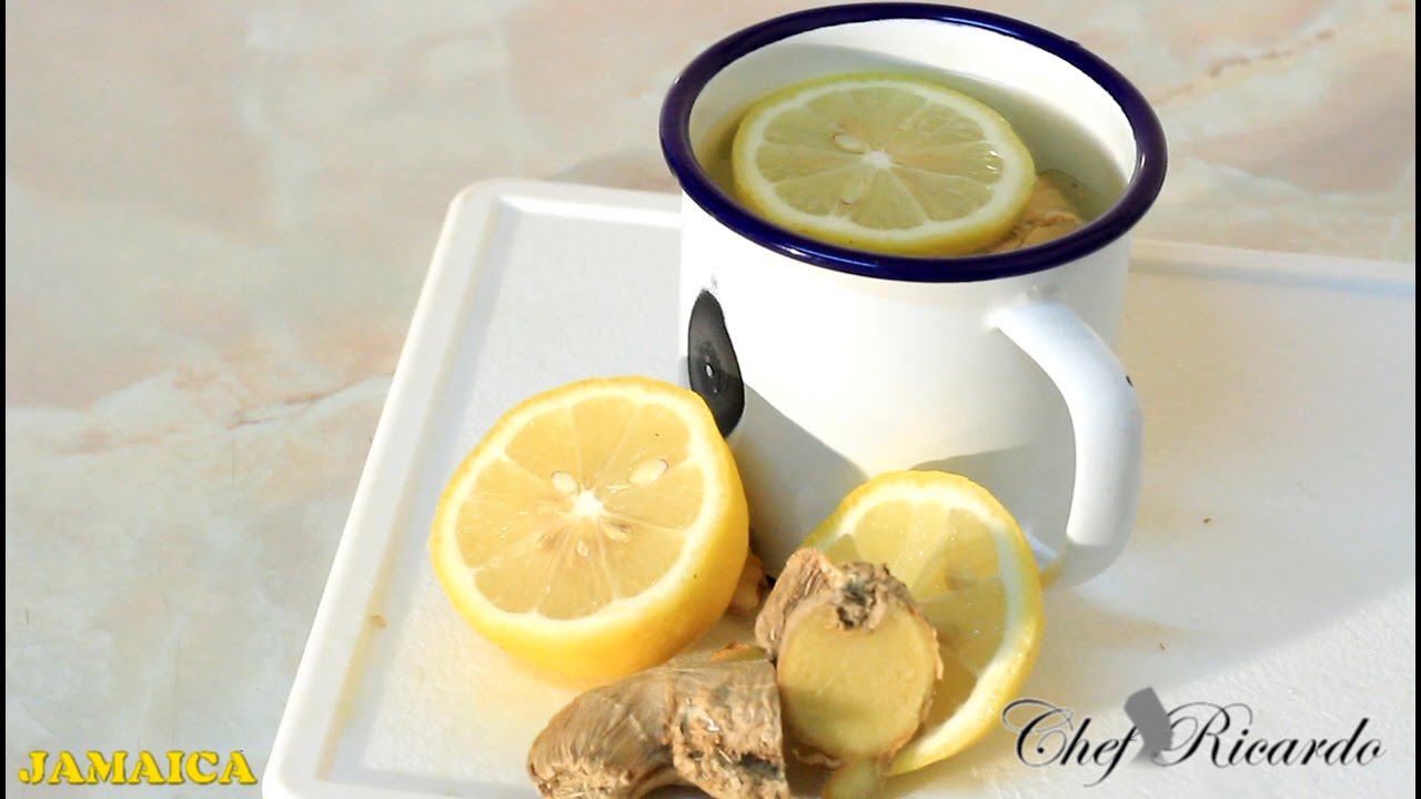 Oldtime Jamaica Ginger Lemon And Honey Tea World Best ! | Recipes By Chef Ricardo | Chef Ricardo Cooking
