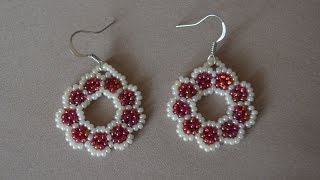 Серьги из бисера Серьги из бисера