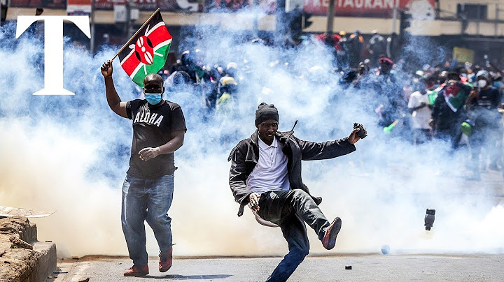 Live :DRAMA IN GITHURAI AS ANGRY GEN Zs KICK OFF THEIR 25th DEMOS!!