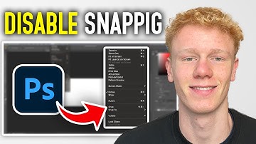 How To Disable Snapping In Photoshop