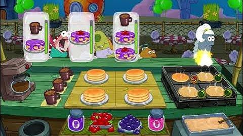 SpongeBob: Krusty Cook-Off - Pancake Stand - Level 36 - No Boosters - FULL STORY - CaroGamesNL