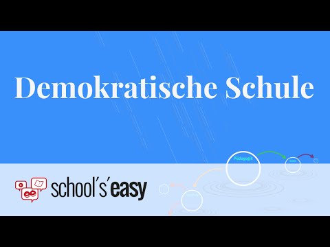 Demokratische Schule - Was soll das denn sein?