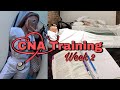 CNA CLASS WEEK 2 | FINISHING THE TEXTBOOK | STUDYING | QUIZ