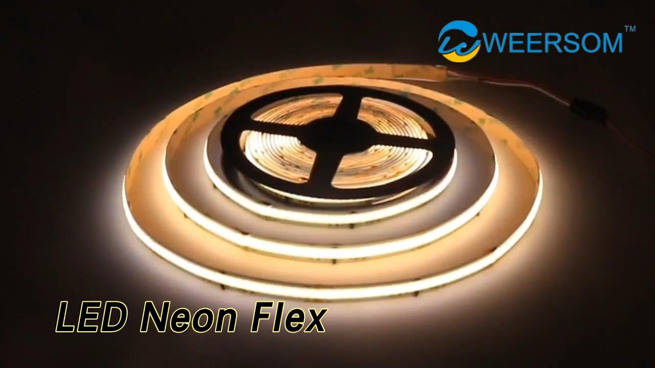 Silicone LED Neon Flex Tube Lights RGB 12v IP67 Long Lifespan