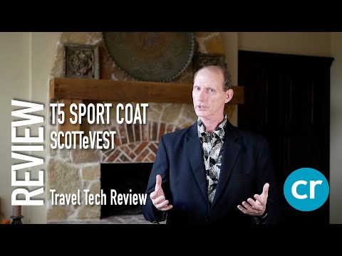 SCOTTeVEST T5 Sport Coat Review | Travel Tech Reviews | CruiseReport