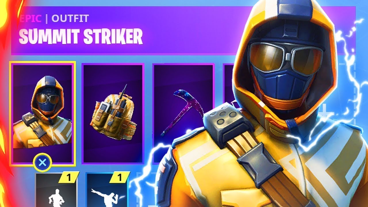 *NEW* SUMMIT STRIKER GAMEPLAY | Fortnite Battle Royale