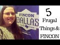 5 Frugal Things - on location at FINCON!