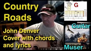 Country Roads - Chords & (how to) Play Along video - John Denver cover chords