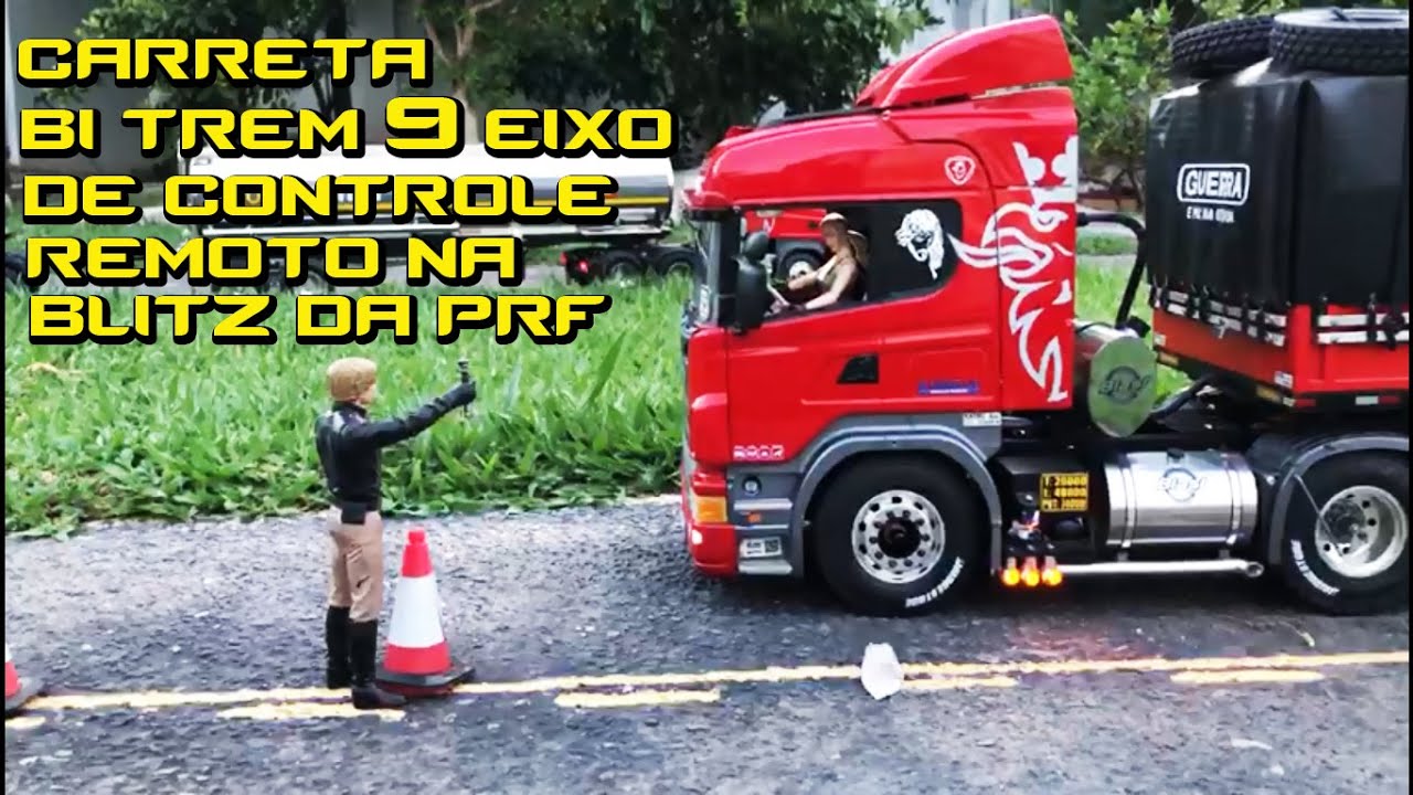 Carreta de controle remoto - Caminhão de controle remoto #truckmodelis