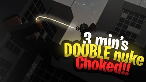 NEARLY DOUBLE NUKE IN 3 MINUTES - TRIGGERMAN OP [Krunker.io]