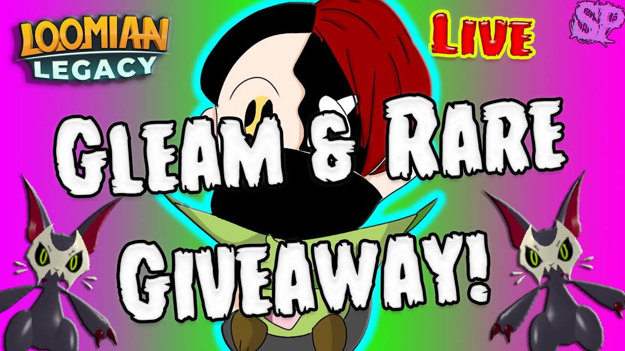 🔴 Gleam & Rare Giveaway! // Loomian Legacy // (Roblox) (2021) {RoadTo8K}