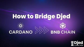 How to Bridge DJED from the Cardano Network to BNB Chain Using Chainport Bridge - Tutorial