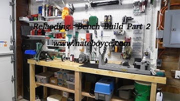 Reloading bench build part 2