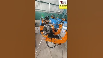 "High Precision CNC 5 Axis Bending Machine | Crash Guard Manufacturing Process"