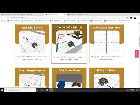 Mrs. Trent: Submitting assignments for Vex VR