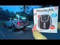 Truck Camping in 20 Degrees  W/ Airfryer - Will it Work?