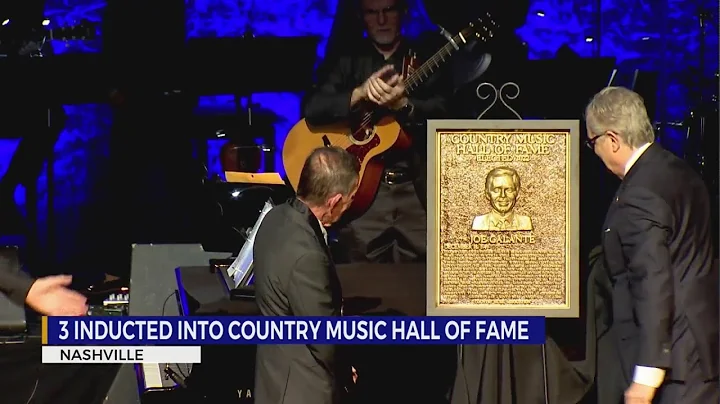 3 new members inducted into Country Music Hall of Fame