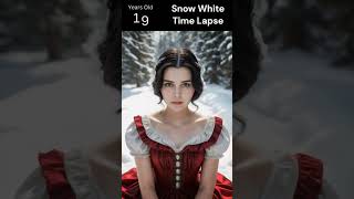 Snow White AI time-lapse #shorts #snowwhite