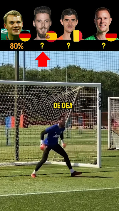 Neuer vs De Gea vs Courtois vs Ter Stegen 🥶 | Practice Makes Perfect Save Challenge