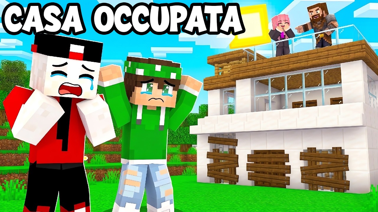 CI HANNO OCCUPATO CASA SU MINECRAFT