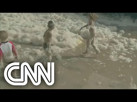 Vídeo: De onde vem a espuma do mar?