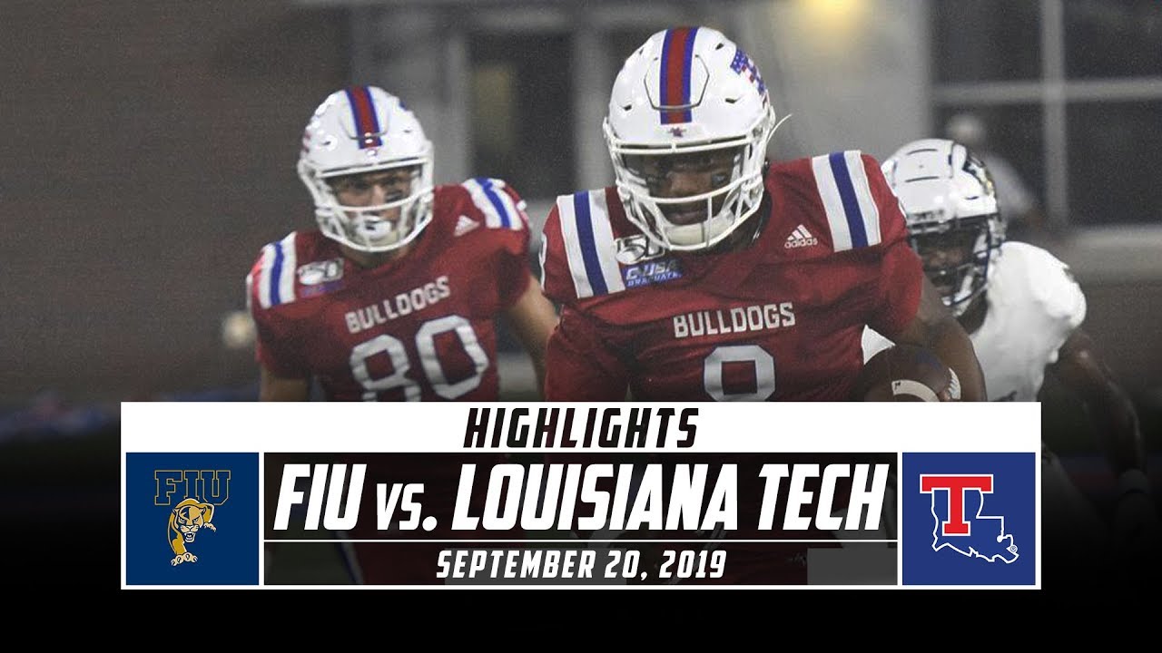 FIU vs. Louisiana Tech Football Highlights (2019) | Stadium - YouTube