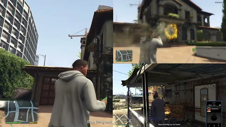 [GTA 5] "Stop Firing Rockets at my house!" [Sparta Remix]