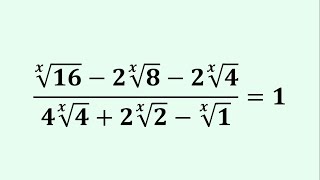 A Nice Algebra Challenge: Can You Crack This Exponential Equation? Olympiad Prep