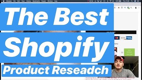 The Best Shopify Product Research Technique | How to Find Winning Shopify Products 2018