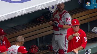 Phi Bowa Is Ejected After Arguing With Umpire