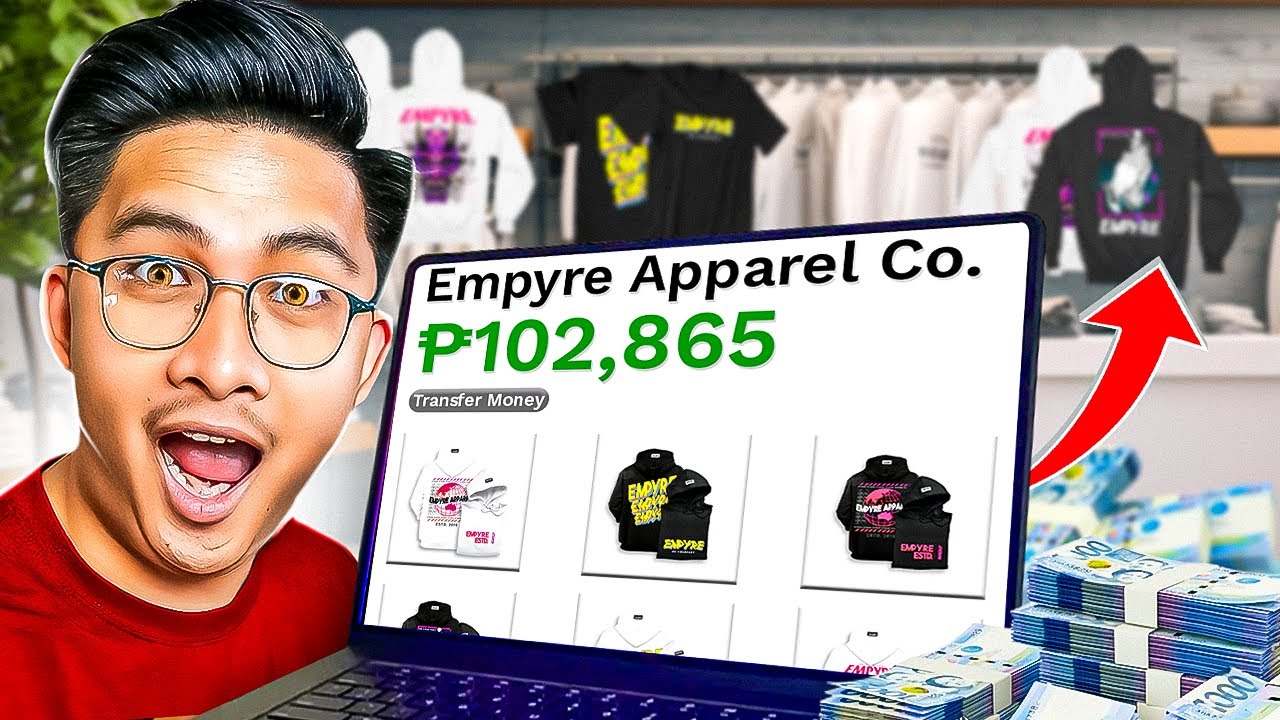 How I Turn ₱0 into ₱100k By Age 20 - Selling Hoodies | Empyre Clo.