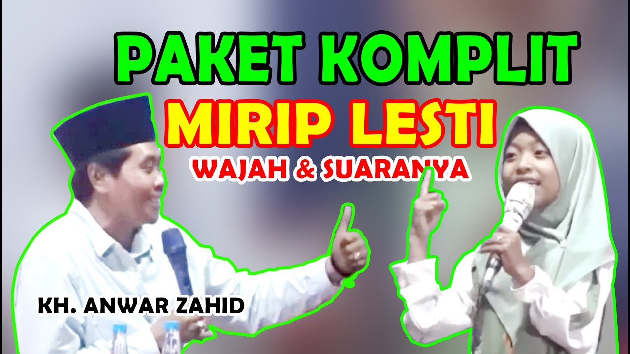 mirip lesti, anak ini punya suara emas dan pandai pidato di pengajian kh. anwar zahid