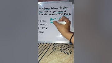 What is the difference between the face value and place value? #placevalue #facevalue #TereHawaale