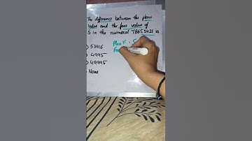 What is the difference between the face value and place value? #placevalue #facevalue #TereHawaale