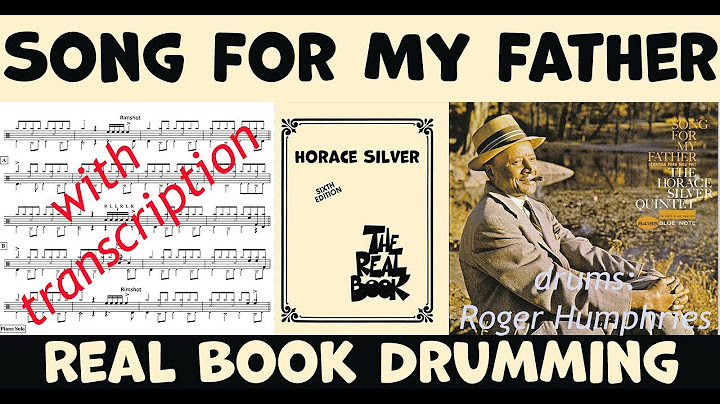 Song for My Father Drums version - Drums performance video thumbnail