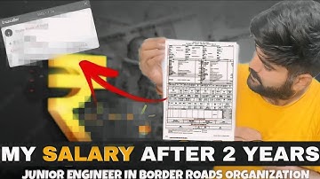 My Salary After 2 Years in SSC JE (BRO) | Real In-Hand Salary Breakdown 