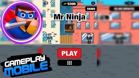 Mr Ninja - Slicey Puzzles - Gameplay Walkthrough Part 1 - Tutorial (iOS, Android)