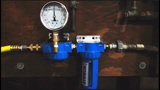 Installing an Inline Air Pressure Gauge Air Filter for your Air Compressor