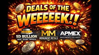 Silver Deals of the Week | Best Prices from SD Bullion, APMEX & More