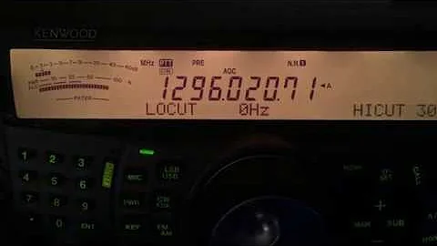 LX1DB SSB 23cm EME Funtest 27 01 2018 @ DJ3JJ