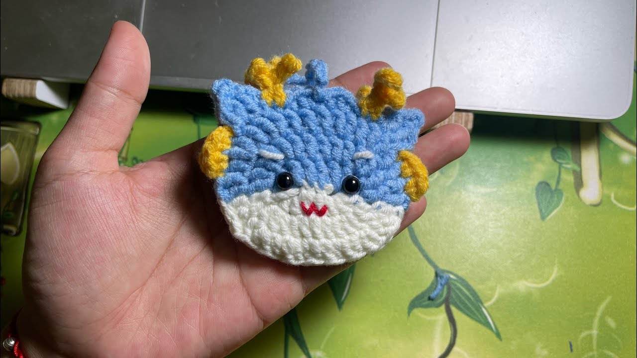 Hướng dẫn móc túi tỏi hình con rồng cho bé 