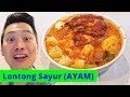 I Try Indonesian Food ❤️ I Love LONTONG SAYUR AYAM 😋 Food From USA INDONESIAN SUPERMARKET (YUMMY)