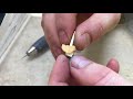 Как обрабатывать колпачки под металлокерамику. Зубной техник. Видео курс. Мой метод обработки