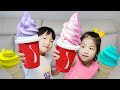 흔들면 아이스크림을 만들수 있어요 서은이의 아이스크림 메이커 아이스 팩토리 Ice Cream Maker for Kids