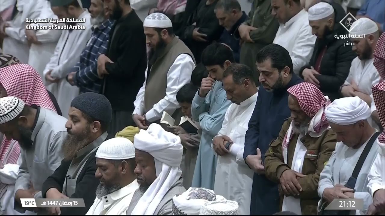 صلاة التراويح للشيخ عبدالله القرافي ليلة 16 رمضان 1447هـ - الثلاث التسليمات الأولى