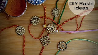 DIY Rakhi Making At Home | Easy And Quick Rakhi Making Tutorial | DIY Rakhi