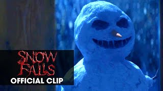 Snow Falls (2023 Movie) Official Clip ‘The Snowman’ – Anna Grace Barlow, Johnny Berchtold