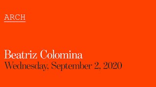 The Weitzman School of Design Presents Beatriz Colomina screenshot 5