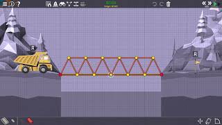 Poly bridge 2 walkthrough Solution 1-03 a bridge of steel